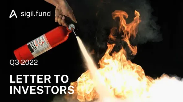 Sigil — Q3 2022 letter to investors